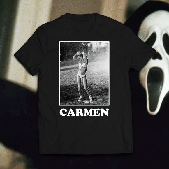 Gildan Other - Scream Queen Black Carmen Electra Tee